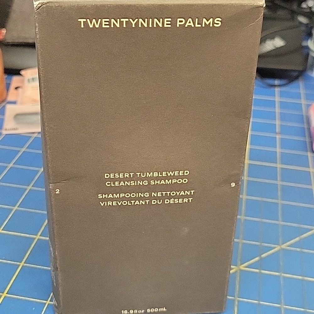 Twentynine Palms Shampoo New in Box 500ml Pump Bottle
